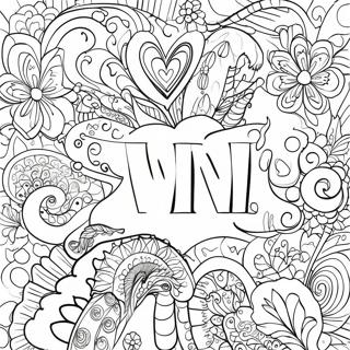 Adult Swear Words Coloring Pages