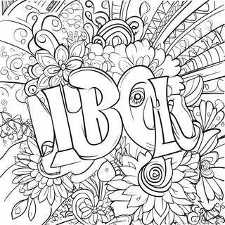 Adult Swear Words Coloring Page 8151-6867