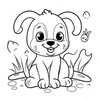 Cute Animal Calendar Coloring Page 8172-6874