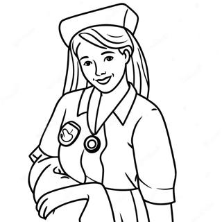 Nursing Coloring Page 8181-6887