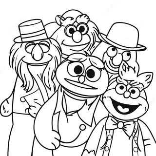 Muppets Coloring Page 8211-6910