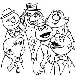 Muppets Coloring Page 8211-6912