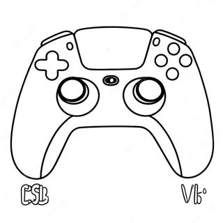 Ps5 Coloring Pages