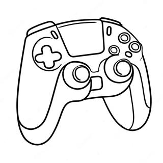 Ps5 Controller Coloring Page 8222-6915