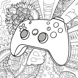 Ps5 Controller Coloring Page 8222-6916