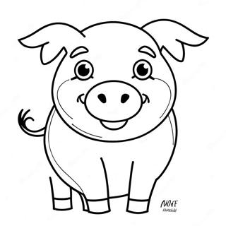 Piggy Coloring Pages