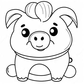 Piggy Coloring Page 8231-6918