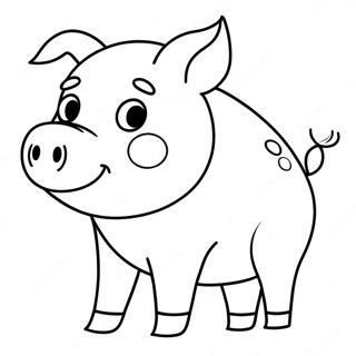 Piggy Coloring Page 8231-6920