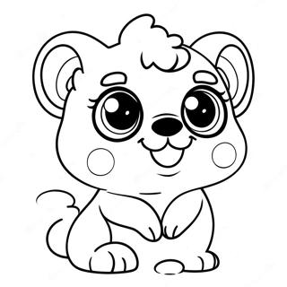 Beanie Boo Coloring Page 8241-6931