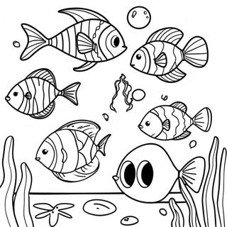 I Spy Underwater Creatures Coloring Page 832-659