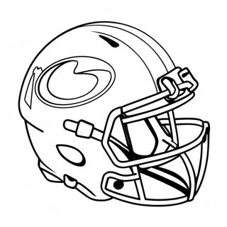 Nfl Helmet Coloring Pages