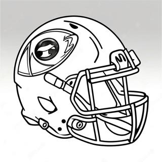 Colorful Nfl Team Helmet Coloring Page 8362-7028