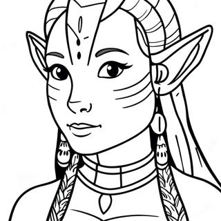 Avatar Coloring Pages