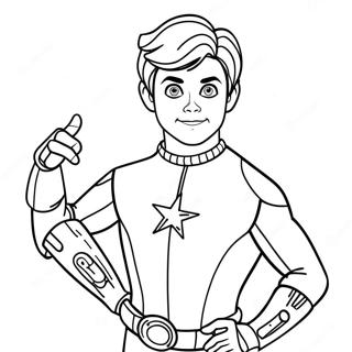 Henry Danger Coloring Page 8521-7147