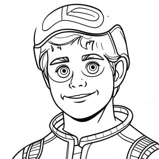 Henry Danger Coloring Page 8521-7148