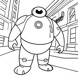 Big Hero 6 Coloring Pages