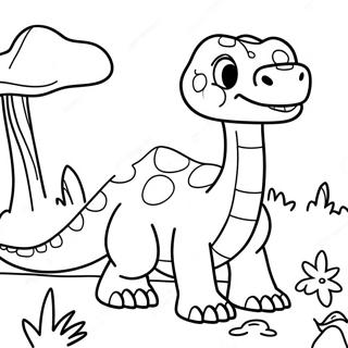 Land Before Time Coloring Page 8561-7178