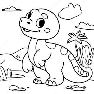 Land Before Time Coloring Page 8561-7180