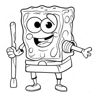 Halloween Spongebob Coloring Pages