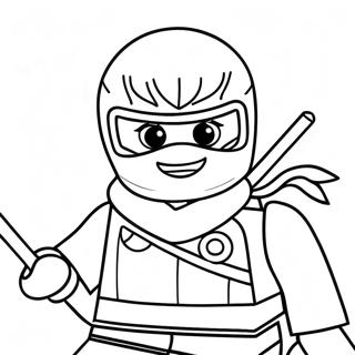 Kai Ninjago Coloring Pages