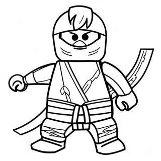 Kai Ninjago Coloring Page 8631-7231