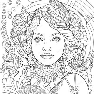 Dot Arts Coloring Pages