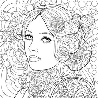 Dot Arts Coloring Page 8681-7272