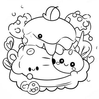 Num Noms Coloring Page 8691-7274