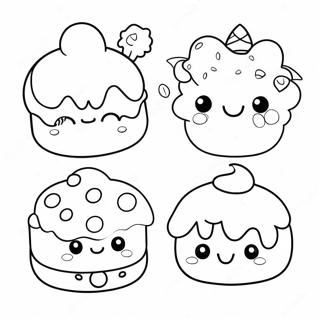 Cute Num Noms Characters Coloring Page 8692-7282