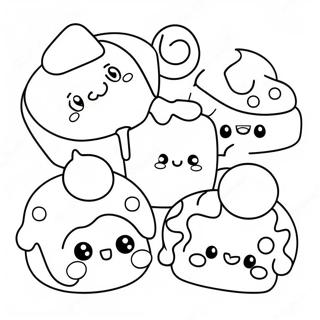 Cute Num Noms Characters Coloring Page 8692-7283