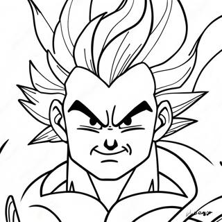 Gogeta Coloring Pages