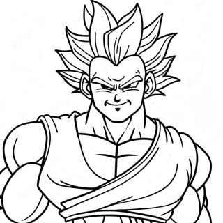 Gogeta Super Saiyan Coloring Page 8701-7287