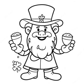 St Patrick S Day Coloring Page 8781-7351