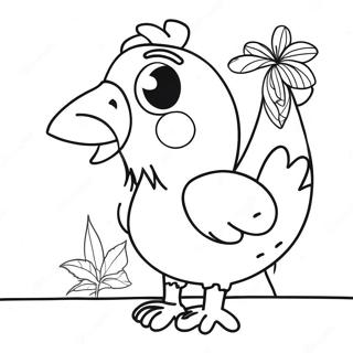 Chica Coloring Pages