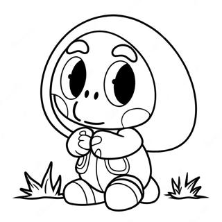 Shy Guy Coloring Page 8821-7383