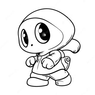 Shy Guy Coloring Page 8821-7384