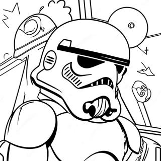 May The 4th Be With You Coloring Pages