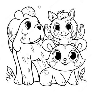 Fun How Coloring Pages With Animals Coloring Page 8862-7417