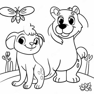 Fun How Coloring Pages With Animals Coloring Page 8862-7420