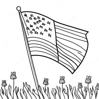 Flag Day Coloring Page 8881-7430