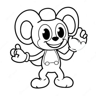 Cuphead Coloring Page 891-708