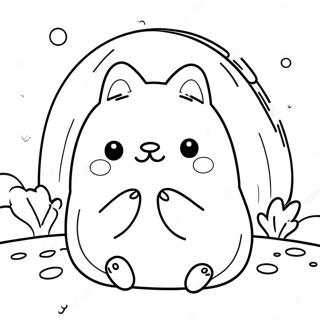 Sumikko Gurashi Coloring Page 8951-7486