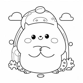 Sumikko Gurashi Coloring Page 8951-7487