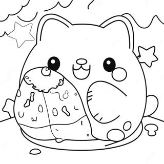 Sumikko Gurashi Coloring Page 8951-7488