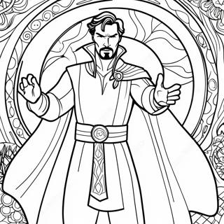 Doctor Strange Coloring Page 8961-7495