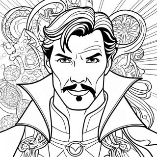 Doctor Strange Coloring Page 8961-7496