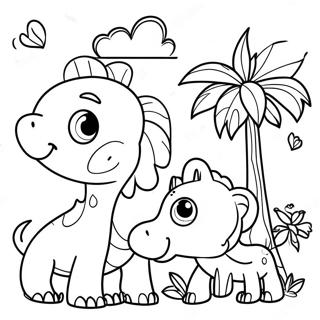 3d Animal Kingdom Coloring Page 8972-7511