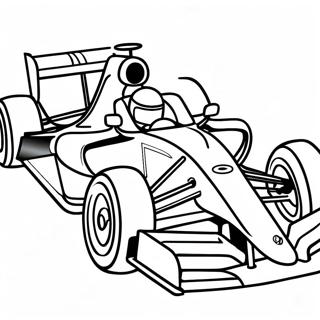 Formula 1 Coloring Pages