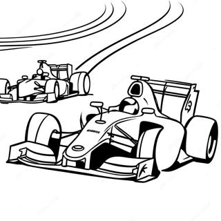 Formula 1 Coloring Pages