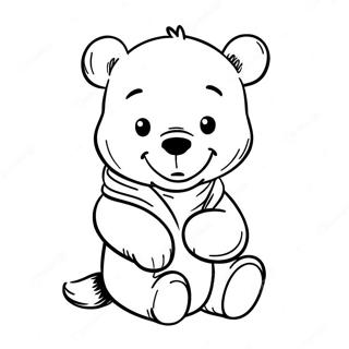 Baby Winnie The Pooh Coloring Pages